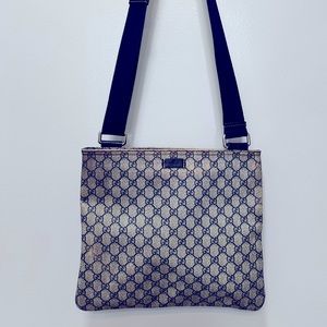 Gucci GG Coated Canvas Crossbody Bag